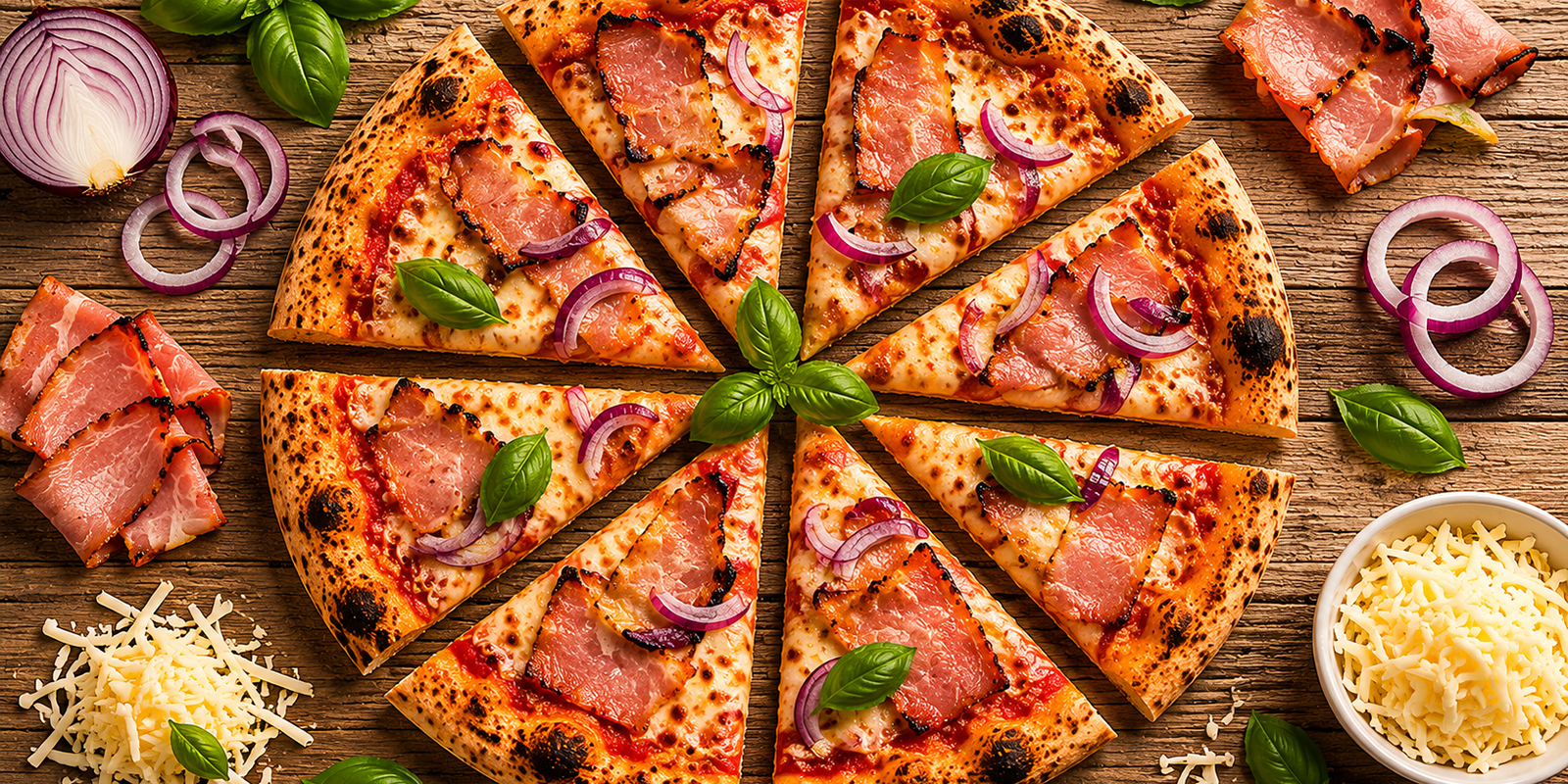 Pizza artesanal italiana